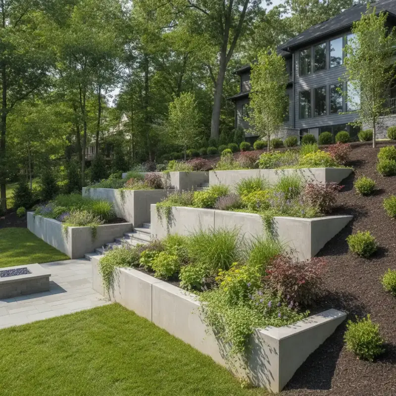 Concrete Planters in Cherry Hill, NJ
